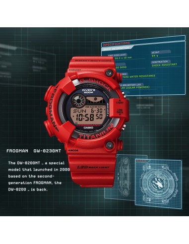 solar radiocontrol titanio Casio G-Shock Frogman GW-8230NT-4JR JDM Limited Edition 30th