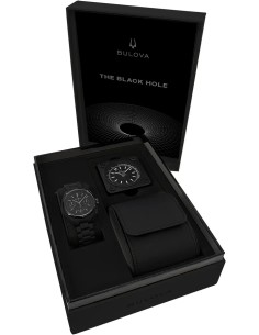 Bulova Lunar Pilot Black Hole 98A335 41mm Limited Edition 100m WR cristal de zafiro plano 2