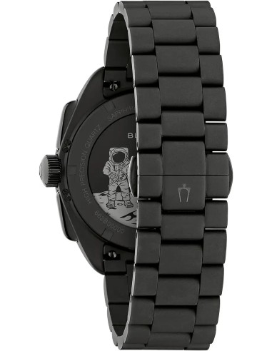 Bulova Lunar Pilot Black Hole 98A335 41mm Limited Edition 100m WR cristal de zafiro plano