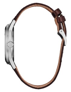 solar hombre Citizen Roland Ecodrive AW2110-14Z 41mm  50 WR correa de cuero 2