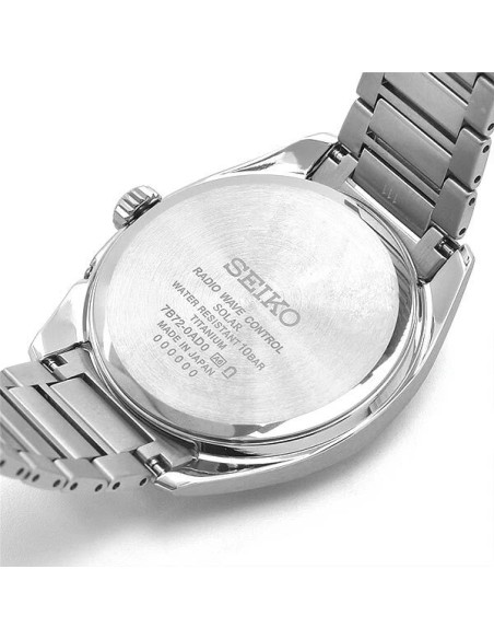 radiocontrol solar titanio Seiko Astron SBXY029 JDM 39MM caja y correa de titanio