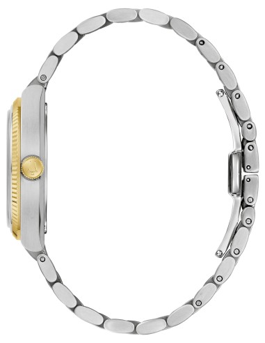 Bulova Super Seville Green Jade - Two-Tone - Green | 98A336 35mm HPQ Precisionist 262 kHz cristal de zafiro