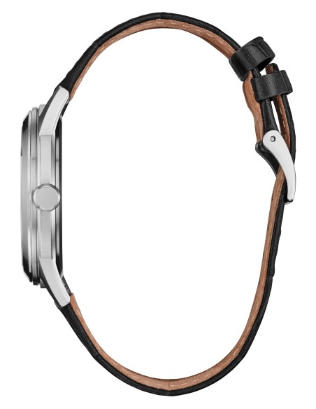 solar unisex Citizen Rolan FE7130-01L 37mm 50m WR correa de cuero movimiento Eco-Drive