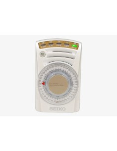 Metrónomo Electrónico de Cuarzo Seiko SQ60W  JDM 62×100×29,5 mm – Con Dial de Ajuste