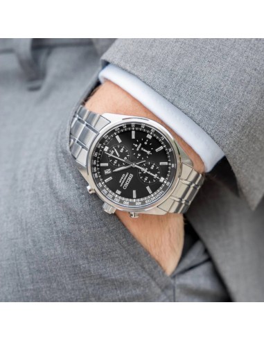 Reloj cronógrafo hombre Seiko Discover More SSB379P1 41.5mm 100m WR correa de acero