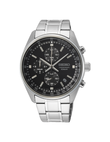 Reloj cronógrafo hombre Seiko Discover More SSB379P1 41.5mm 100m WR correa de acero