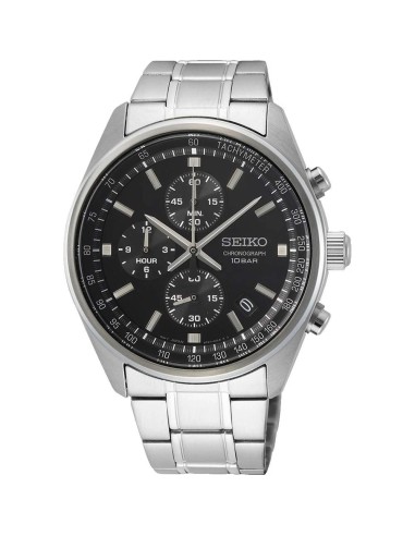 Reloj cronógrafo hombre Seiko Discover More SSB379P1 41.5mm 100m WR correa de acero