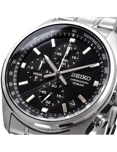Reloj cronógrafo hombre Seiko Discover More SSB379P1 41.5mm 100m WR correa de acero