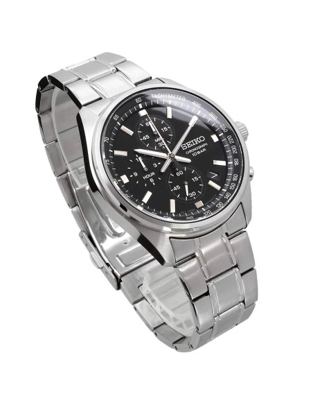 Reloj cronógrafo hombre Seiko Discover More SSB379P1 41.5mm 100m WR correa de acero