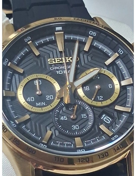 cronógrafo hombre Seiko Discover More SSB446P1 43mm 100m WR cristal de zafiro
