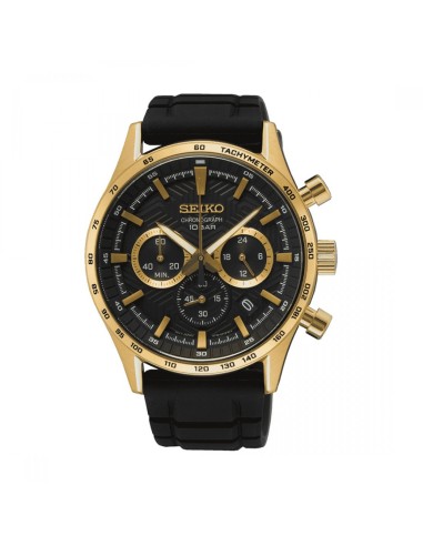 cronógrafo hombre Seiko Discover More SSB446P1 43mm 100m WR cristal de zafiro