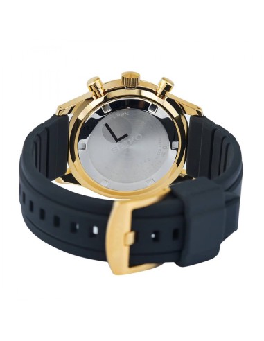 cronógrafo hombre Seiko Discover More SSB446P1 43mm 100m WR cristal de zafiro