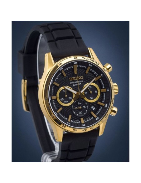 cronógrafo hombre Seiko Discover More SSB446P1 43mm 100m WR cristal de zafiro