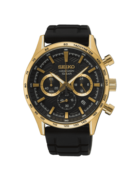 cronógrafo hombre Seiko Discover More SSB446P1 43mm 100m WR cristal de zafiro