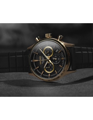 cronógrafo hombre Seiko Discover More SSB446P1 43mm 100m WR cristal de zafiro