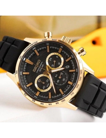 cronógrafo hombre Seiko Discover More SSB446P1 43mm 100m WR cristal de zafiro