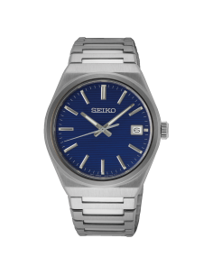 Seiko Discover SUR555P1 38.9mm cristal de zafiro 100m WR correa de acero 2