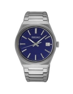 Seiko Discover SUR555P1 38.9mm cristal de zafiro 100m WR correa de acero