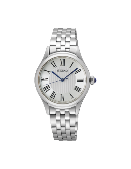 reloj mujer cuarzo Seiko Classic SUR609P1 29.6mm cristal de zafiro 50m WR correa de acero