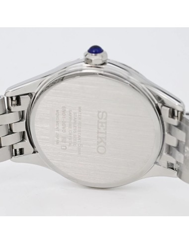 reloj mujer cuarzo Seiko Classic SUR609P1 29.6mm cristal de zafiro 50m WR correa de acero