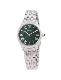 reloj mujer cuarzo Seiko Classic Emerald SUR611P1 29.6mm 50m WR correa de acero 2