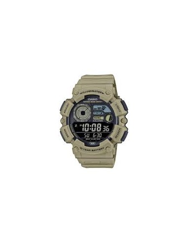 Reloj hombre deportivo Casio WS-1500H-5b Fases Lunares 10 años batería Modo Pesca