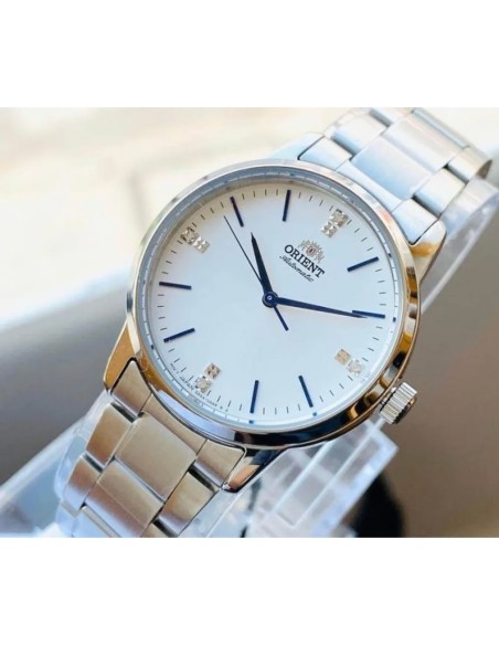 reloj automático mujer Orient Contemporary RA-NB0102S 32mm 100m WR correa de acero