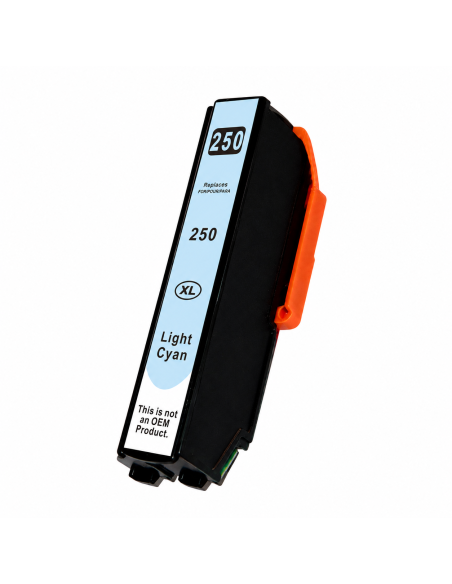 Cartucho de Tinta  Compatible Epson 250XL / 250 Cyan Light  para Epson Expression Photo XP-980 / XP980