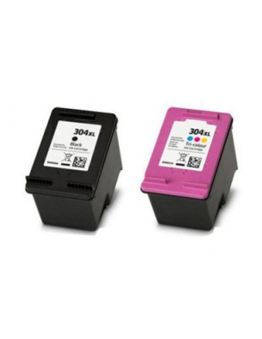 copy of HP 304XL COLOR DeskJet 3720 3730 3732 tinta compatible alta capacidad