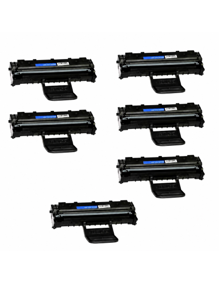 Pack 6 Toner compatible para Samsung ML1640 ML1641 ML2240 ML2241