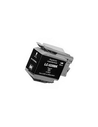 Tinta LC528XLBK Compatible Brother LC-528XL Negro Cartucho de para Brother MFC-J6975DW MFC-J6977DW