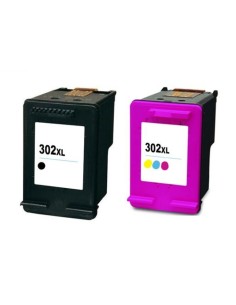 HP 302XL pack cartuchos compatibles NEGRO + COLOR ALTA CAPACIDAD
