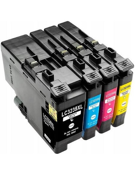 4 Tintas compatibles para Brother LC3239 XL HL-J6000 HL-J6100 MFC-J5945 MFC-J6945 MFC-J6947