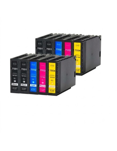 T7561/T7551 x EPSON WF6530 8010 8510 8590 NEGRO