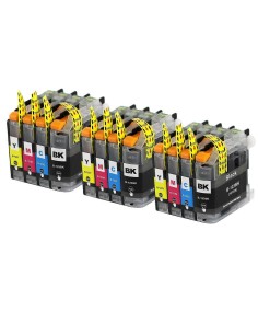BROTHER LC123/LC121 DCP-J4110 MFC-J4510 MFC-J650 PACK 40 TINTAS compatibles