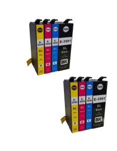 pack 8 tintas x (35XL)  WF4720 WF4725  WF4730 WF4735 WF4740