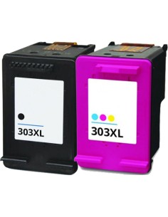 Cartucho de tinta Negro compatible para  HP 303xl HP Envy Photo 6230  7130 7134 7830 7855