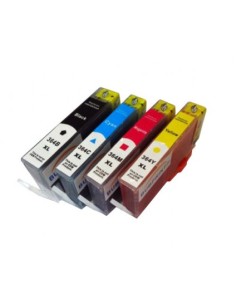 pack 4 cartuchos compatibles HP 364xl (negro-cián-magenta-amarillo)
