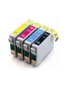 pack 4 Tintas compatible para Epson WorkForce Pro WF-6090 WF-6590 series