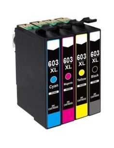 Tinta CIAN compatible con 603XL Epson Expression Home XP-2100 XP-2105 XP-3100