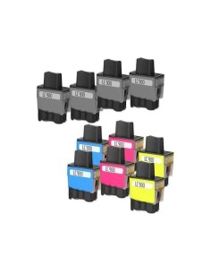 10 tintas  Brother LC900 DCP110 DCP115 DCP120 MFC210 MFC215 FAX1840