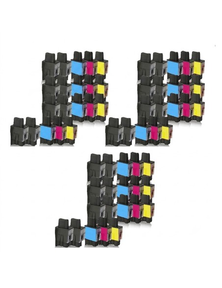 40 tintas  Brother LC900 DCP110 DCP115 DCP120 MFC210 MFC215 FAX1840