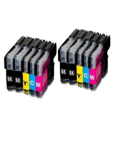 LC980 LC1100 BROTHER pack tintas
