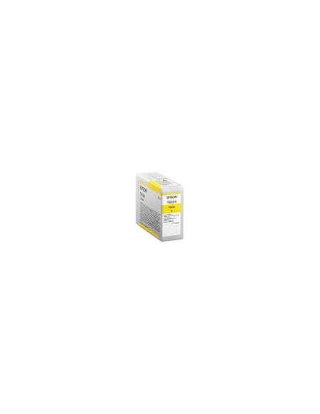 T8504 EPSON  AMARILLO TINTA PIGMENTADA COMPATIBLE SureColor SC-P800