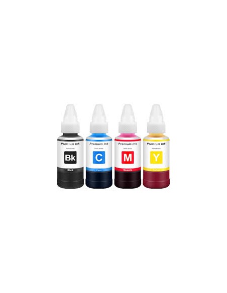 Botella Negro Epson T6641 T6642 T6643 T6644 Ecotank ET-2500 2550 4500 L300