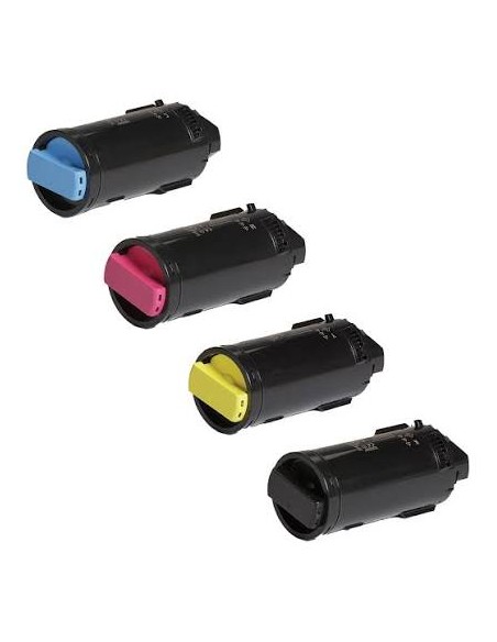 4 Toner compatibles avec Xerox VersaLink C600 C605