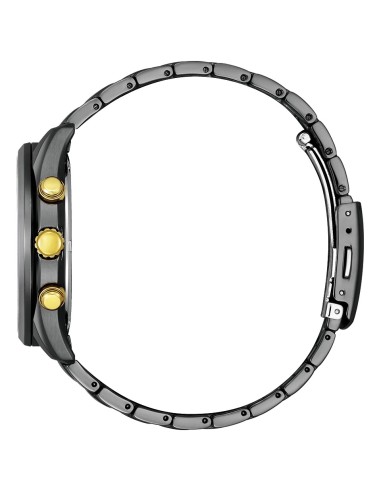 solar Citizen Eco-Drive Light in Black AT2576-68E JDM Limited Edition 42mm 100m WR zafiro
