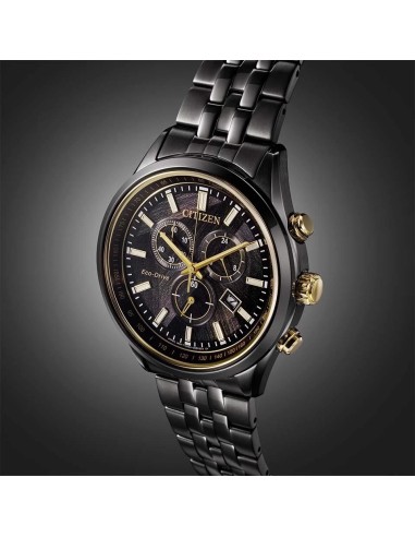 solar Citizen Eco-Drive Light in Black AT2576-68E JDM Limited Edition 42mm 100m WR zafiro