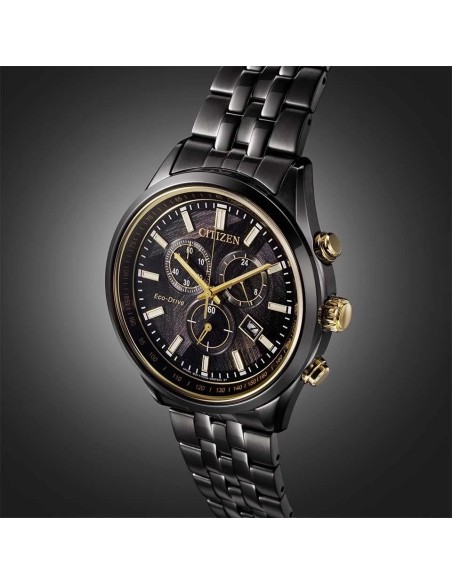 solar Citizen Eco-Drive Light in Black AT2576-68E JDM Limited Edition 42mm 100m WR zafiro