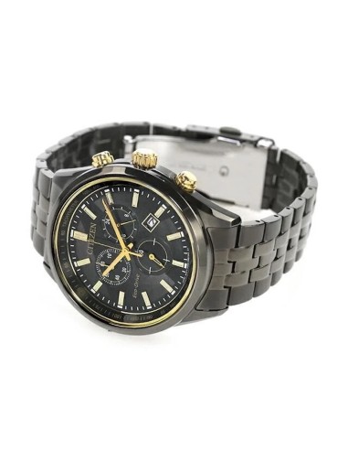 solar Citizen Eco-Drive Light in Black AT2576-68E JDM Limited Edition 42mm 100m WR zafiro